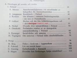 Sámiid dilit - Föredrag vid den Nordiska samekonferensen Jokkmol 1953 - Svensk, norsk och finsk utgåva