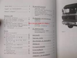 Mercedes-Benz Uudet kuorma-autotyypit 1980/81, katso kuvista sisältöä ja mallimerkintöjä tarkemmin.