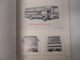 Mercedes-Benz Omnibus-Typ O 303 1981, huolto-ohjekirja - katso kuvista sisältöä ja mallimerkintöjä tarkemmin