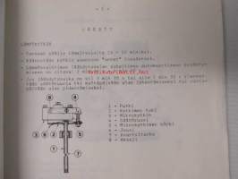 Peugeot 204 ja 304 lämmityslaitteen Schneebeli-Chabaud tyyppi B2P asennusohjeet - katso kuvista sisältöä ja mallimerkintöjä tarkemmin