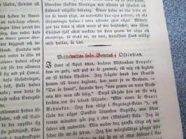 Missions-Tidning 1852 nr 8, ruotsinkielinen lähetyslehti, hyvä postitaksaleimaus