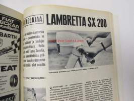 Tekniikan Maailma 1967 nr 18 sis. mm. seur. artikkelit / kuvat / mainokset;   Robert Oppenheimer - Atomipommin isä, Koeajossa Fiat 124 ja skootteri Lambretta SX
