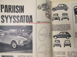 Tekniikan Maailma 1967 nr 18 sis. mm. seur. artikkelit / kuvat / mainokset;   Robert Oppenheimer - Atomipommin isä, Koeajossa Fiat 124 ja skootteri Lambretta SX