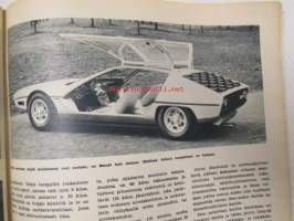 Tekniikan Maailma 1967 nr 19 sis. mm. seur. artikkelit / kuvat / mainokset;                                 Esittelyssä Lamborghini Coupe2 Litri Marzal ja Honda S