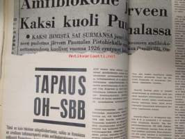 Tekniikan Maailma 1967 nr 19 sis. mm. seur. artikkelit / kuvat / mainokset;                                 Esittelyssä Lamborghini Coupe2 Litri Marzal ja Honda S