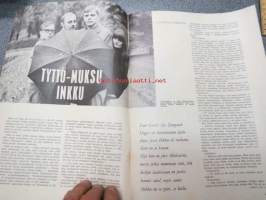 Uusi Nainen 1968 nr 8, sis. mm. seur artikkelit / kuvat / mainokset; Lauluyhtye Muksut - Inga Hinnerichsen, Seppo tikka, Leo Lastumäki = Petteri Pyörittäjä,