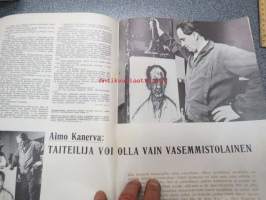 Uusi Nainen 1968 nr 8, sis. mm. seur artikkelit / kuvat / mainokset; Lauluyhtye Muksut - Inga Hinnerichsen, Seppo tikka, Leo Lastumäki = Petteri Pyörittäjä,