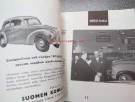Skoda 40 vuotta Suomessa (Skoda cars 40 years in Finland)