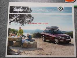 Skoda Fabia lisävarusteet -myyntiesite