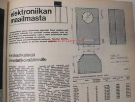 Tekniikan Maailma 1968 nr 20 sis. mm. seur. artikkelit / kuvat / mainokset; TM koekuvaa Zenit ES, 1968 Saab 99 esittelyssä,