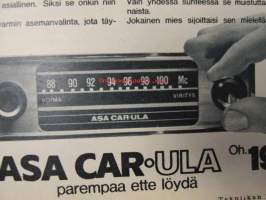 Tekniikan Maailma 1967 nr 11 sis. mm. seur. artikkelit / kuvat / mainokset;                                 Stereokuuntelussa tarvitaan dekooderi, Retkiauto R4,