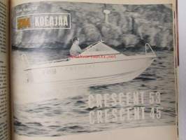 Tekniikan Maailma 1967 nr 13 sis. mm. seur. artikkelit / kuvat / mainokset;                                 TM koeajossa Cresent 53 ja Cresent 45, Corvairin