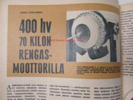 Tekniikan Maailma 1967 nr 13 sis. mm. seur. artikkelit / kuvat / mainokset;                                 TM koeajossa Cresent 53 ja Cresent 45, Corvairin