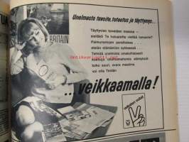 Tekniikan Maailma 1967 nr 8 sis. mm. seur. artikkelit / kuvat / mainokset;                                 Rakenamme tyristorisytyttimen, Koeajossa Hopeanuoli ja