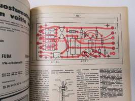 Tekniikan Maailma 1967 nr 8 sis. mm. seur. artikkelit / kuvat / mainokset;                                 Rakenamme tyristorisytyttimen, Koeajossa Hopeanuoli ja