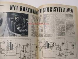 Tekniikan Maailma 1967 nr 8 sis. mm. seur. artikkelit / kuvat / mainokset;                                 Rakenamme tyristorisytyttimen, Koeajossa Hopeanuoli ja