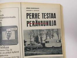 Tekniikan Maailma 1967 nr 8 sis. mm. seur. artikkelit / kuvat / mainokset;                                 Rakenamme tyristorisytyttimen, Koeajossa Hopeanuoli ja