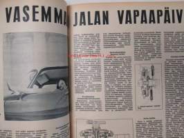 Tekniikan Maailma 1967 nr 8 sis. mm. seur. artikkelit / kuvat / mainokset;                                 Rakenamme tyristorisytyttimen, Koeajossa Hopeanuoli ja