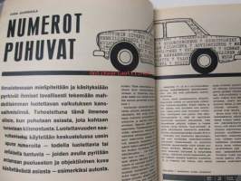 Tekniikan Maailma 1967 nr 4 Lumikko moottorikelkka, Sorakerros hätäjarruna, Pietsosähkö, Venetestaus,  Kääntökuvia negatiivifilmillä, Hi-Fi laitteen kaukosäädin, ym.