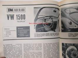 Tekniikan Maailma 1967 nr 3 sis. mm. seur. artikkelit / kuvat / mainokset; 100hv Perämoottorit testissä Chrysler 105hv - Mercury 1 100 SS - Evinrude Starflite