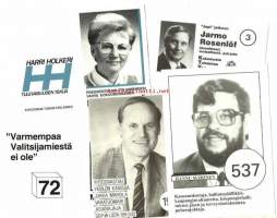 Presidentin valitsijamiesten 1988 vaalimainoksia