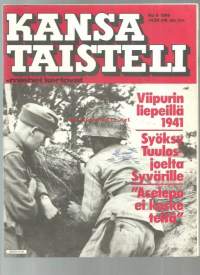 Kansa taisteli - miehet kertovat 1986 nr 9 - saaliina 31 lentokonemoottoria, aselepo ei koske teitä, syöksy Tuulosjoelta Syvärille, Viipurin liepeillä 1941