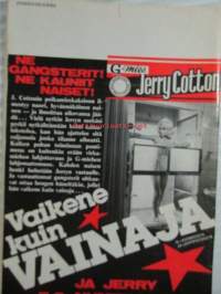 Jerry Cotton 1981 nr 1-2 Mustaa jäätä mutkissa