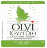 Olvi KevytOlo -   juomaetiketti