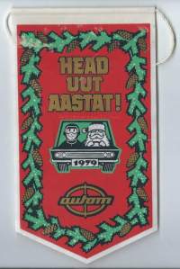Head uut aastat 1979, ralli viiri 20x11 cm