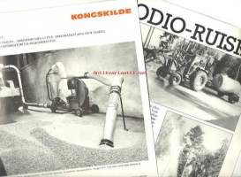 Fodio ruisku ja Kongskilde imupainelietso  tuote-esite 2 kpl 1970-luku