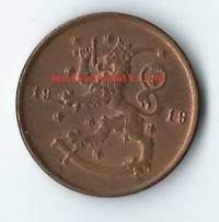 10  penniä  1919
