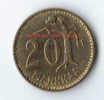 20   markkaa  1961