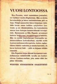 Vuosi Lontoossa : pakinoita ja esseitä, 1948.
