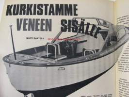 Tekniikan Maailma 1967 nr 19, Renault 6 TS koeajossa,                        Kurkistamme veneen sisälle, Lambretta Luna uusi muoto