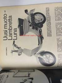 Tekniikan Maailma 1967 nr 19, Renault 6 TS koeajossa,                        Kurkistamme veneen sisälle, Lambretta Luna uusi muoto