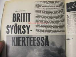 Tekniikan Maailma 1967 nr 19, Renault 6 TS koeajossa,                        Kurkistamme veneen sisälle, Lambretta Luna uusi muoto