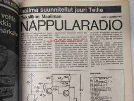Tekniikan Maailma 1967 nr 19, Renault 6 TS koeajossa,                        Kurkistamme veneen sisälle, Lambretta Luna uusi muoto