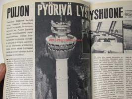 Tekniikan Maailma 1967 nr 19, Renault 6 TS koeajossa,                        Kurkistamme veneen sisälle, Lambretta Luna uusi muoto