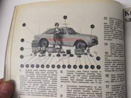 Tekniikan Maailma 1967 nr 19, Renault 6 TS koeajossa,                        Kurkistamme veneen sisälle, Lambretta Luna uusi muoto