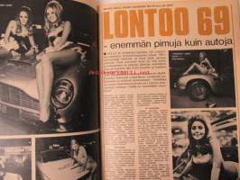 Tekniikan Maailma 1967 nr 19, Renault 6 TS koeajossa,                        Kurkistamme veneen sisälle, Lambretta Luna uusi muoto