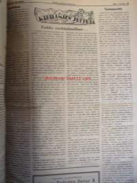 Työläisnuoriso 1928 nr 1-26 sidottu vuosikerta - Sosiaalidemokraattinen Työläisnuorisoliitto äänenkannattaja