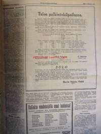 Työläisnuoriso 1928 nr 1-26 sidottu vuosikerta - Sosiaalidemokraattinen Työläisnuorisoliitto äänenkannattaja