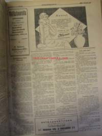 Työläisnuoriso 1928 nr 1-26 sidottu vuosikerta - Sosiaalidemokraattinen Työläisnuorisoliitto äänenkannattaja