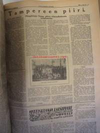 Työläisnuoriso 1928 nr 1-26 sidottu vuosikerta - Sosiaalidemokraattinen Työläisnuorisoliitto äänenkannattaja