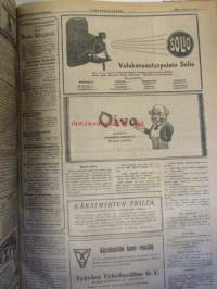 Työläisnuoriso 1928 nr 1-26 sidottu vuosikerta - Sosiaalidemokraattinen Työläisnuorisoliitto äänenkannattaja