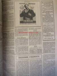 Työläisnuoriso 1928 nr 1-26 sidottu vuosikerta - Sosiaalidemokraattinen Työläisnuorisoliitto äänenkannattaja