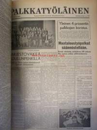 Palkkatyöläinen 1943 nr 1-26 sidottu vuosikerta - Sosiaalidemokraattinen Työläisnuorisoliitto äänenkannattaja