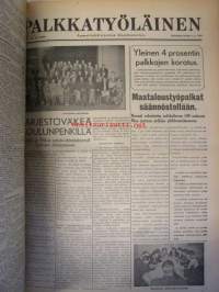 Palkkatyöläinen 1943 nr 1-26 sidottu vuosikerta - Sosiaalidemokraattinen Työläisnuorisoliitto äänenkannattaja