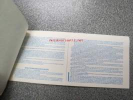 Valtionrautatiet CIV matkaliput 2 kpl Helsinki-Moskova-Helsinki 1989