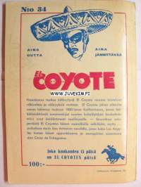 El Coyote 34 Liidunjälki